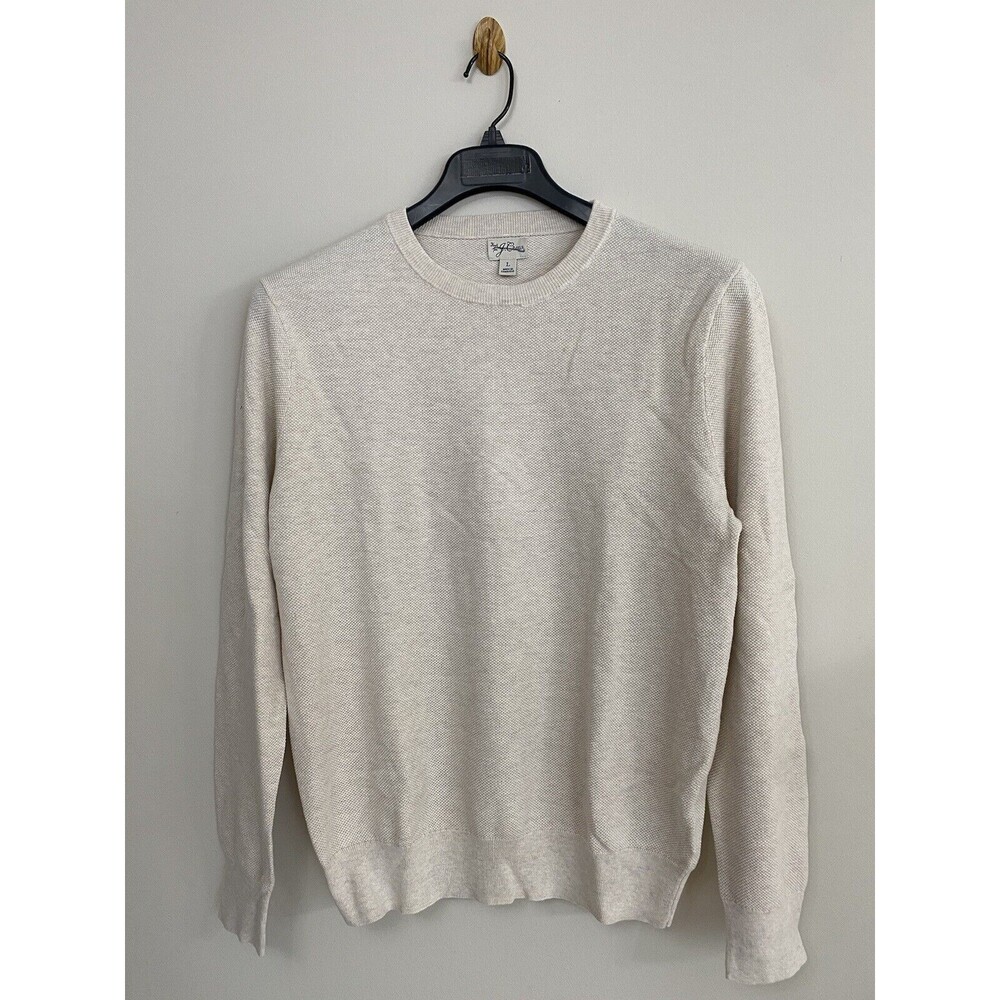 J.Crew 2.20S Compact Bowery Sweater shirt NWOT Long Sleeve Lightweight Sz Large
